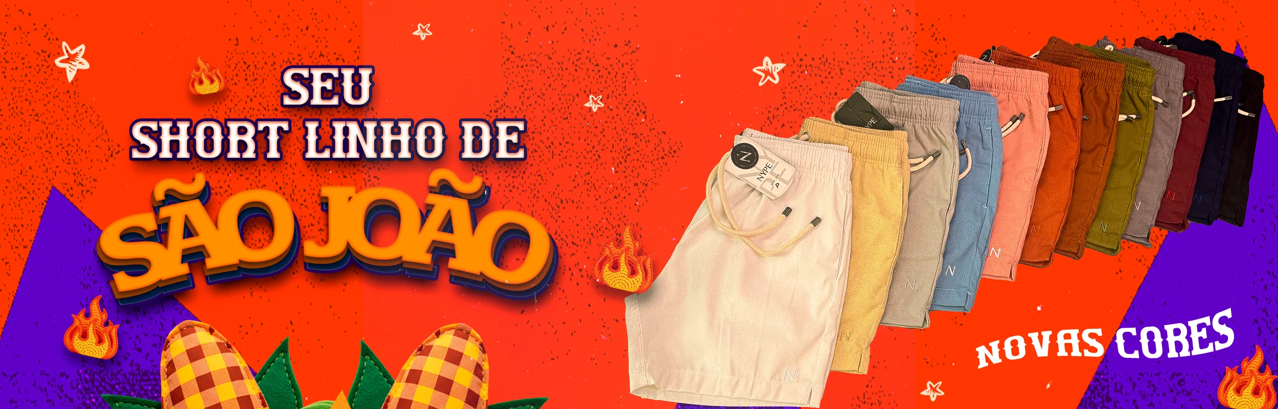 SHORT SAO JOAO BANNER