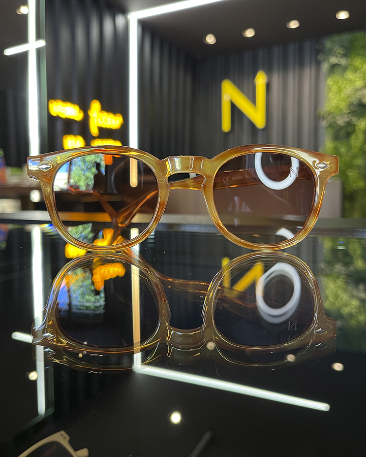 Óculos Nype Ludwig Armação Caramelo com Lentes Polarizadas