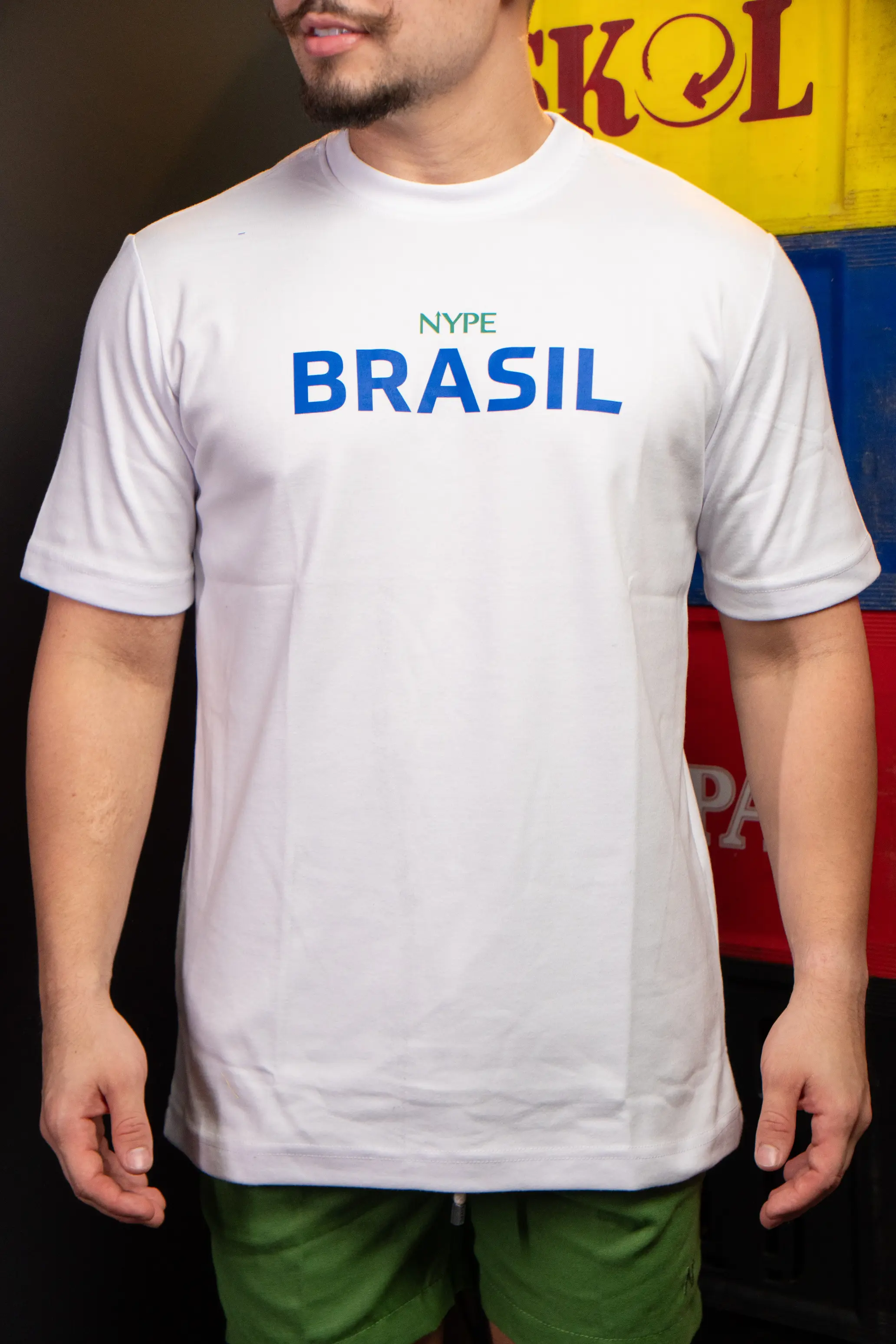 DSC07172 Camiseta Oversized NYPE DNA BRASIL Branca 🇧🇷 - Imagem 1